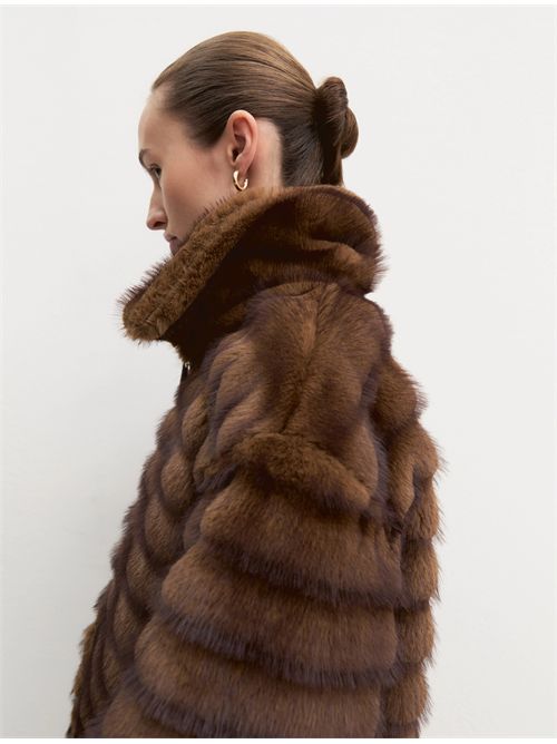 Giacca boxy - COGNAC EMME MARELLA | EMMAGIO800/001
